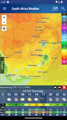 South Africa Weather android App screenshot 4